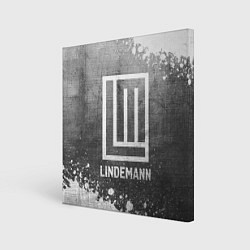 Картина квадратная Lindemann - grey gradient