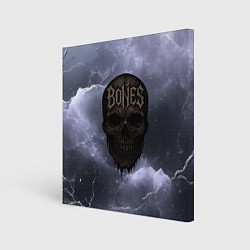 Картина квадратная Bones череп
