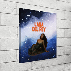 Холст квадратный Lana Del Rey лежит, цвет: 3D-принт — фото 2