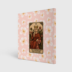 Картина квадратная Леди Гага в виде карты Таро