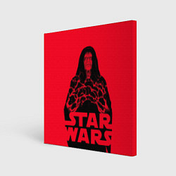 Холст квадратный Star wars - Darth Sidious, цвет: 3D-принт