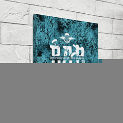 Холст квадратный Флаг десантников ВДВ, цвет: 3D-принт — фото 2