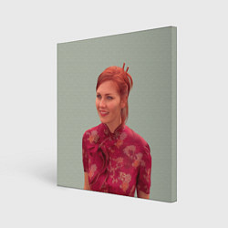 Картина квадратная Мэри Джейн Kirsten Dunst