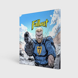 Картина квадратная Fallout 7