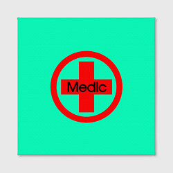Холст квадратный Medic, цвет: 3D-принт — фото 2