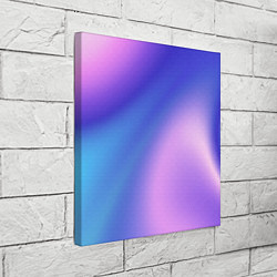 Холст квадратный Color multicolored gradient, цвет: 3D-принт — фото 2