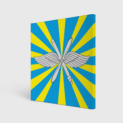 Холст квадратный Флаг ВВС, цвет: 3D-принт