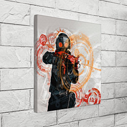 Холст квадратный Counter-Strike: SWAT, цвет: 3D-принт — фото 2