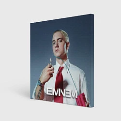 Холст квадратный Eminem Fire, цвет: 3D-принт