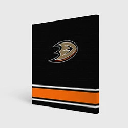 Холст квадратный Anaheim Ducks Selanne, цвет: 3D-принт