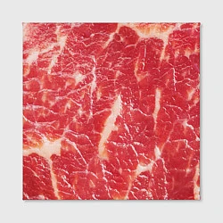 Холст квадратный Мясо, цвет: 3D-принт — фото 2