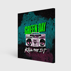 Картина квадратная Green Day: Kill the DJ