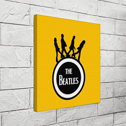 Холст квадратный The Beatles: Yellow Vinyl, цвет: 3D-принт — фото 2