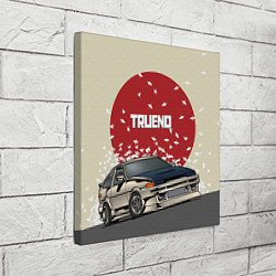 Холст квадратный Toyota Trueno ae86 цвета 3D-принт — фото 2