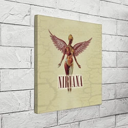 Холст квадратный Nirvana Angel, цвет: 3D-принт — фото 2