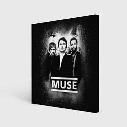 Холст квадратный Muse, цвет: 3D-принт