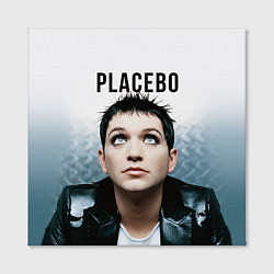 Холст квадратный Placebo: Brian Molko, цвет: 3D-принт — фото 2