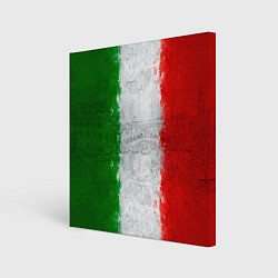 Холст квадратный Italian цвета 3D-принт — фото 1