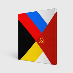Холст квадратный Вечная Россия, цвет: 3D-принт