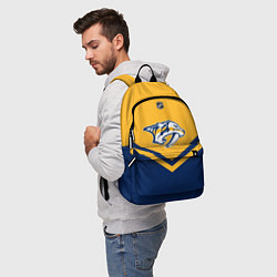 Рюкзак NHL: Nashville Predators, цвет: 3D-принт — фото 2