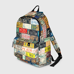 Рюкзак Автомобильные номера мира