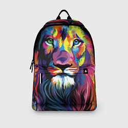 Рюкзак Красочный лев, цвет: 3D-принт — фото 2