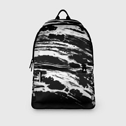 Рюкзак Gray color abstract, цвет: 3D-принт — фото 2