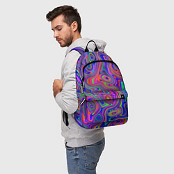 Рюкзак Цветная текстура 5, цвет: 3D-принт — фото 2