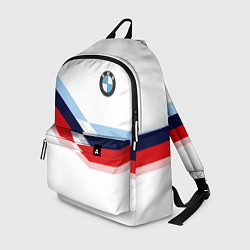 Рюкзак BMW БМВ WHITE, цвет: 3D-принт