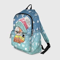 Рюкзак Зимняя лисичка, цвет: 3D-принт