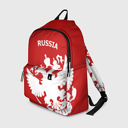 Рюкзак Russia: Red & White, цвет: 3D-принт