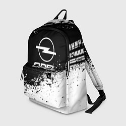 Рюкзак Opel: Black Spray, цвет: 3D-принт