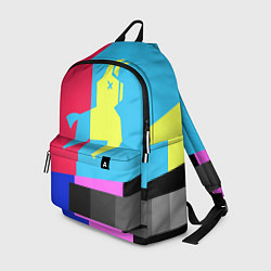 Рюкзак Цветная Лама, цвет: 3D-принт