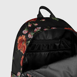 Рюкзак Цветущие маки, цвет: 3D-принт — фото 2
