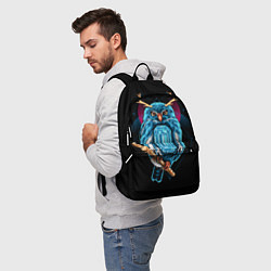 Рюкзак Сова с топазом, цвет: 3D-принт — фото 2