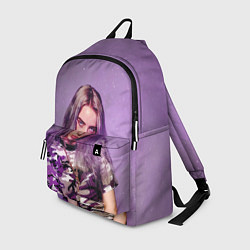 Рюкзак Billie Eilish: Violet Fashion, цвет: 3D-принт