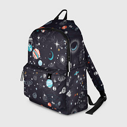 Рюкзак Загадочный космос, цвет: 3D-принт