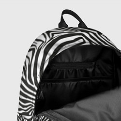 Рюкзак Полосы шкура зебры, цвет: 3D-принт — фото 2