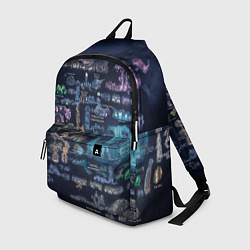 Рюкзак HOLLOW KNIGHT WORLD, цвет: 3D-принт