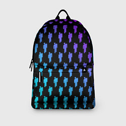 Рюкзак Billie Eilish: Neon Pattern, цвет: 3D-принт — фото 2
