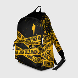 Рюкзак BILLIE EILISH: Yellow & Black Tape, цвет: 3D-принт