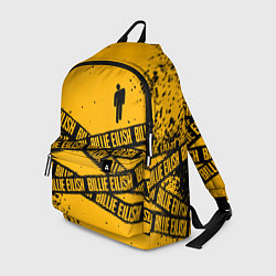 Рюкзак BILLIE EILISH: Yellow Tape, цвет: 3D-принт