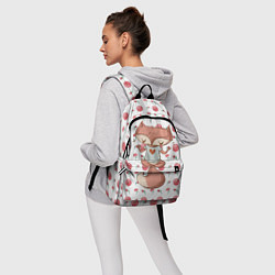 Рюкзак Спокойная лисичка, цвет: 3D-принт — фото 2