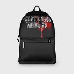 Рюкзак Whats 1000 Minus 7?, цвет: 3D-принт — фото 2