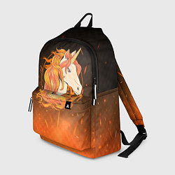 Рюкзак Огненный единорог, цвет: 3D-принт