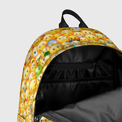 Рюкзак Смайлики Emoji, цвет: 3D-принт — фото 2
