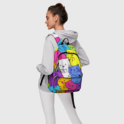 Рюкзак МИЛЫЕ КОТЯТКИ, цвет: 3D-принт — фото 2