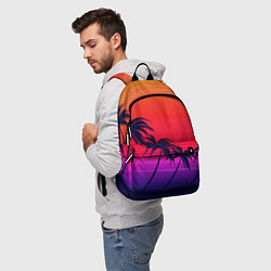 Рюкзак Очеровательный закат, цвет: 3D-принт — фото 2