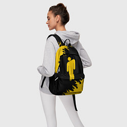 Рюкзак BILLIE EILISH БИЛЛИ АЙЛИШ, цвет: 3D-принт — фото 2