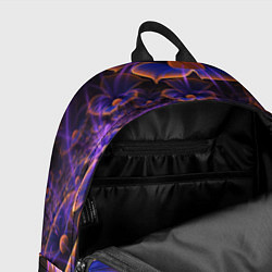 Рюкзак Цветки во тьме, цвет: 3D-принт — фото 2